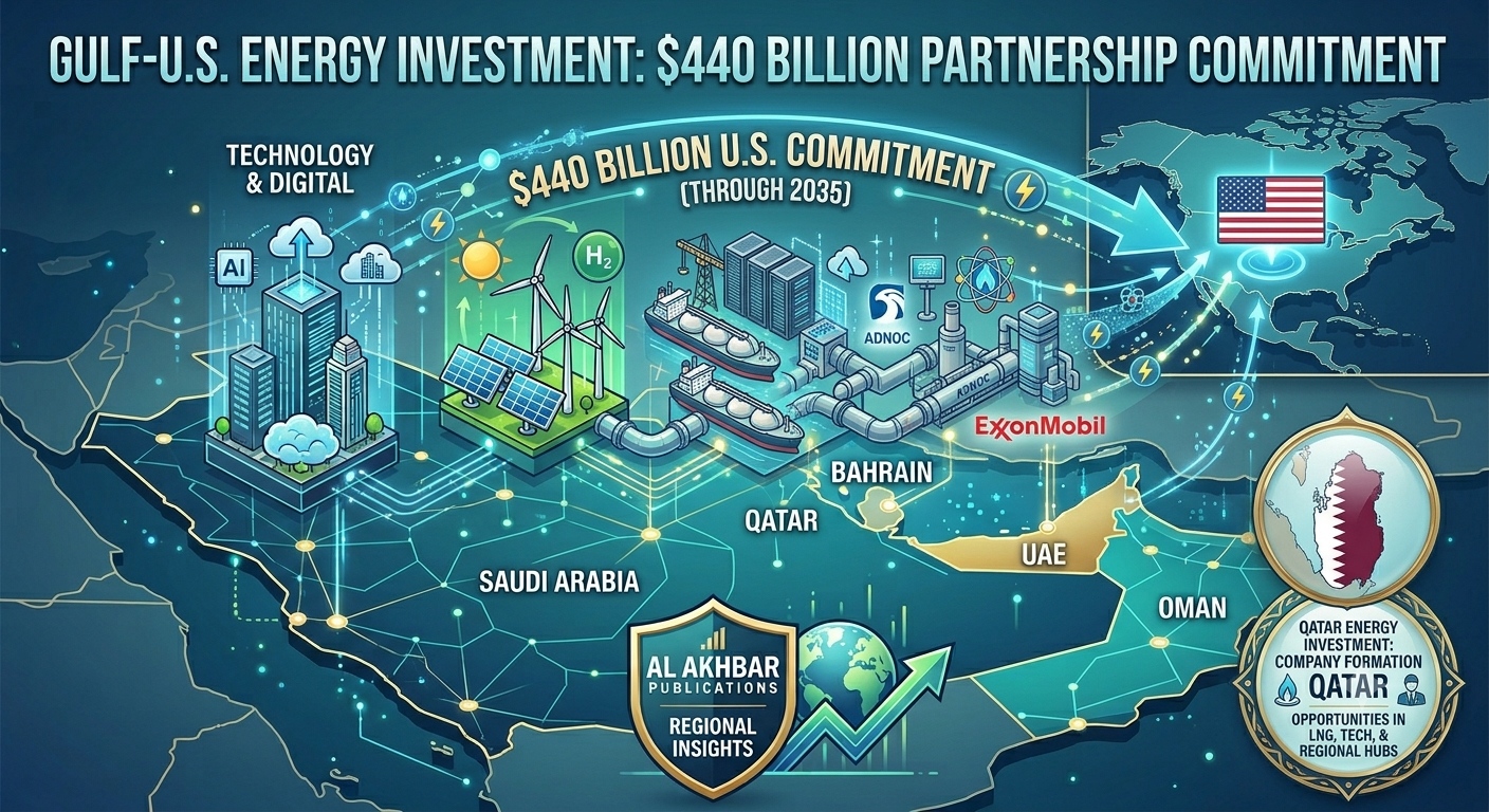 Energy Investments Surge: $440 Billion U.S. Commitment From Gulf Partners Confirmed